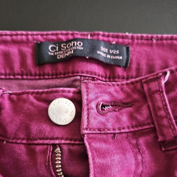 Burgundy Pants - Picture 2 of 5